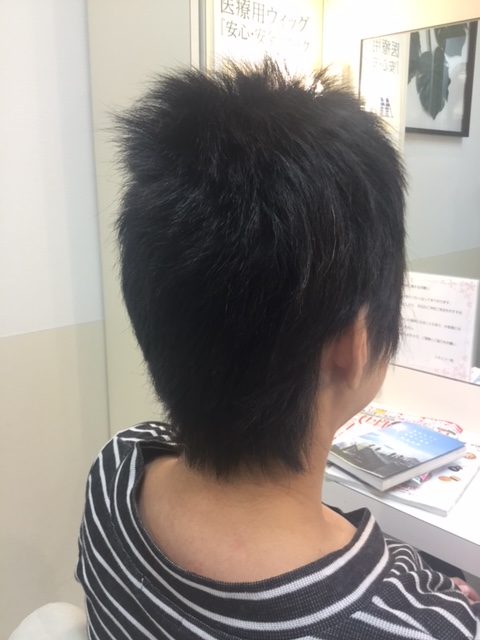 髪が立つ 抗がん剤治療後のヘアケアブログ An 池袋本店