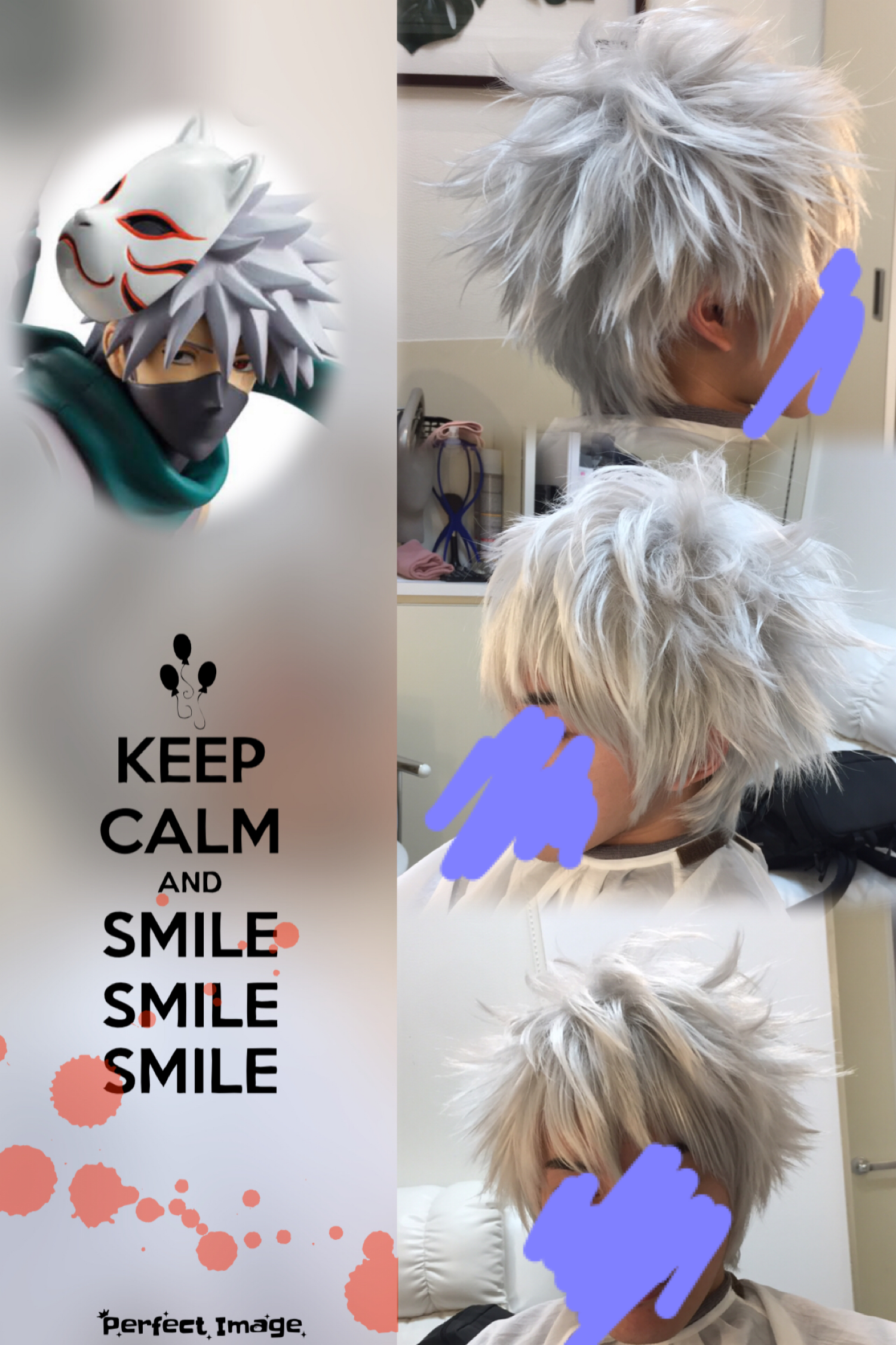 Narutoカカシ先生 抗がん剤治療後のヘアケアブログ An 池袋本店 Narutoカカシ先生 抗がん剤治療後のヘアケアブログ An 池袋本店