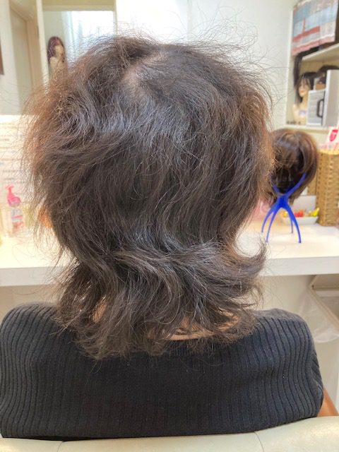 抗がん剤治療後にストレートパーマと前髪シールエクステで自毛デビュー 抗がん剤治療後のヘアケアブログ an 池袋本店