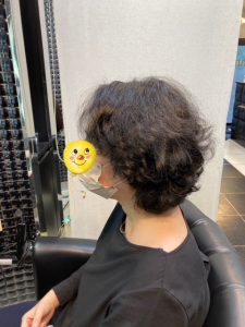 抗がん剤治療後の縮毛矯正とカットで地毛デビュー！