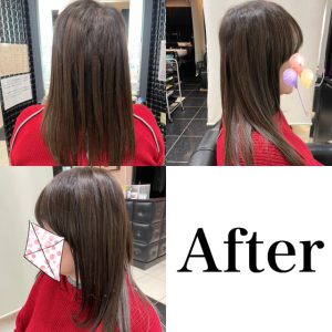 抗がん剤治療後の自毛をシールエクステで一気に変身！